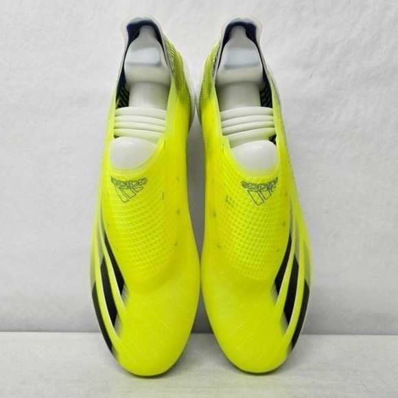 Adidas X Ghosted+ FG Soccer Cleats FW6911 Solar Yellow Black Mens Size 12 main image 9